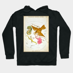 Delphinus, Sagitta, Aquila, Antinous Hoodie